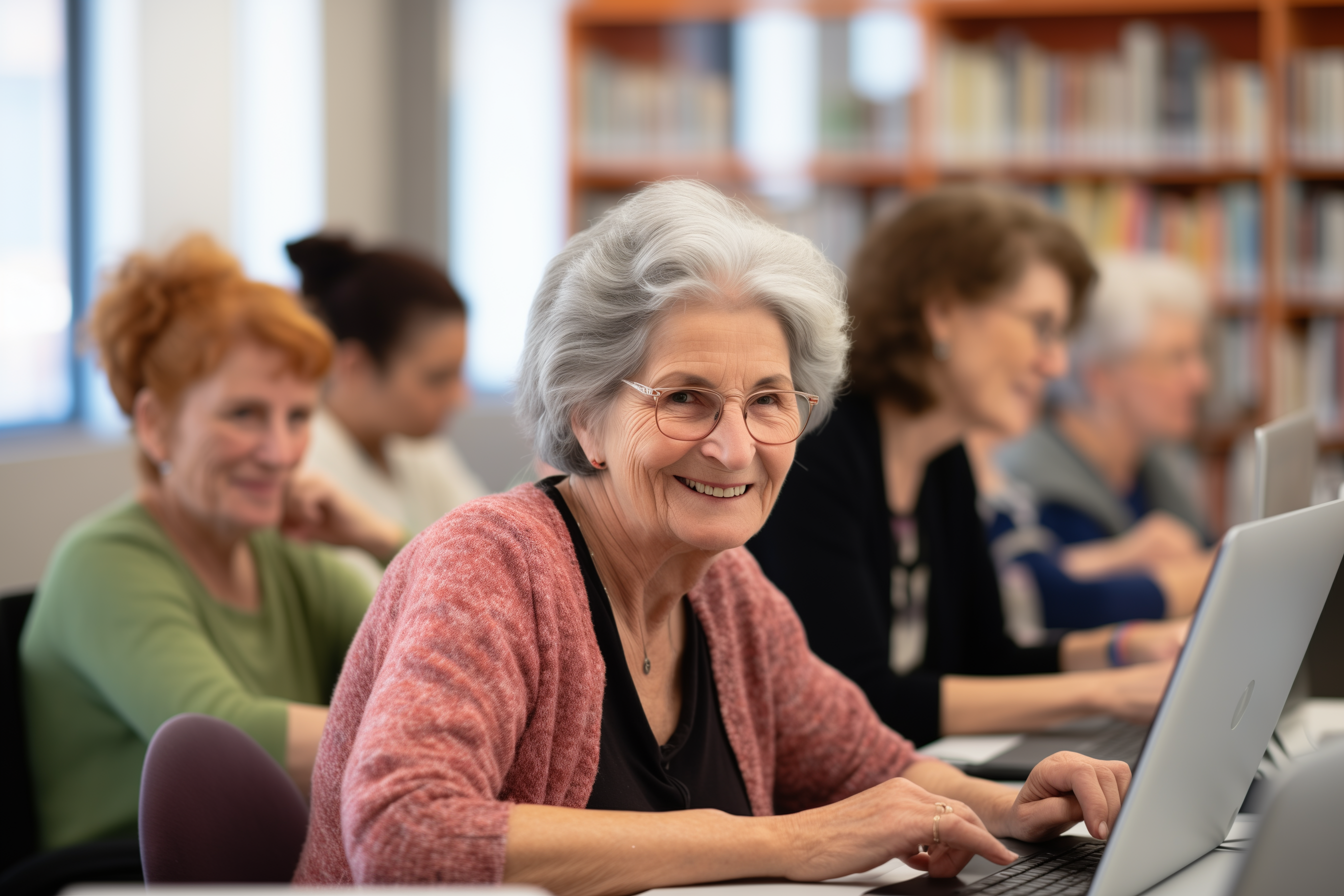 Digital skills in a rural adult classroom